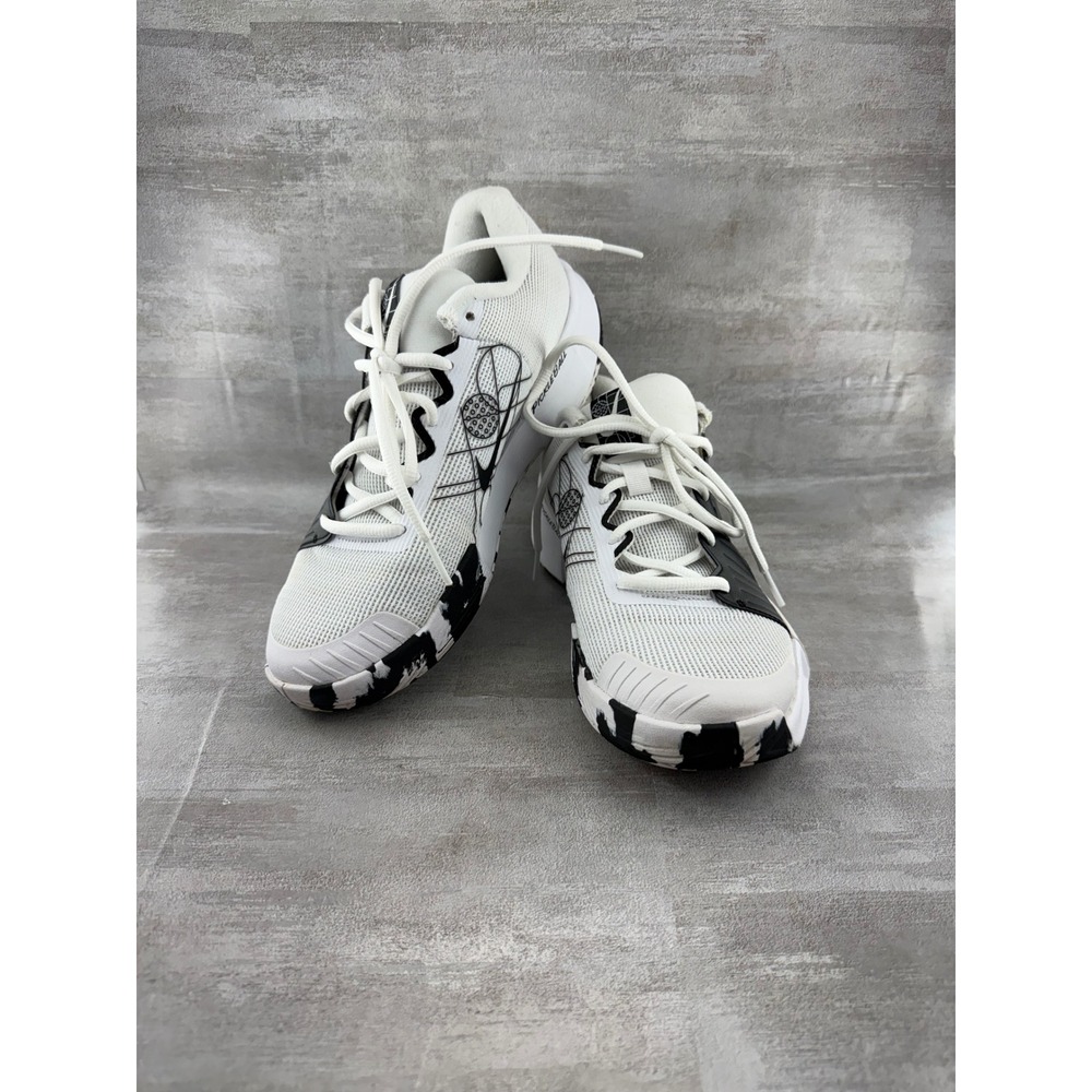 Nike Air Zoom GP Turbo Pickleball Shoes White Black FQ4155-100 Women Sz 8.5